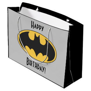 Grand Sac Cadeau Batman Symbol Oval Logo