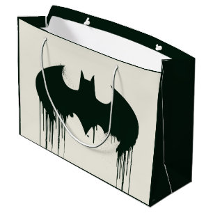 Grand Sac Cadeau Batman Symbol Spraypaint Logo