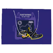 Grand Sac Cadeau Batwheel™ Batwing - Plan De Batterie (Dos)