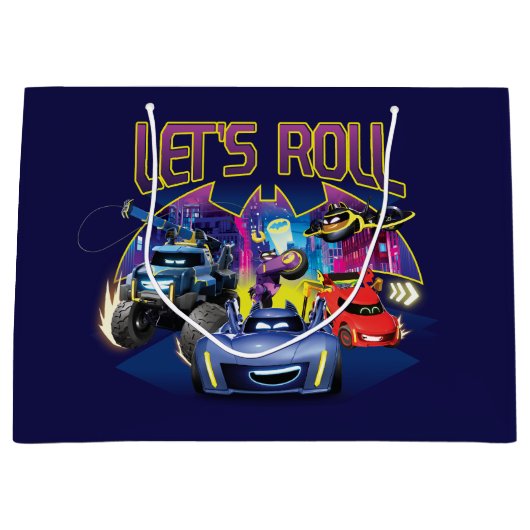 Grand Sac Cadeau Batwheel™ Team - Let's Roll (Devant)