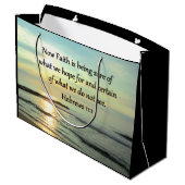 GRAND SAC CADEAU BEAU HEBREWS 11:1 SUNRISE (Dos Angle)
