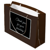 Grand Sac Cadeau Beau Red Bird Christian (Dos Angle)