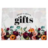 Grand Sac Cadeau Beautiful Flowers (Devant)