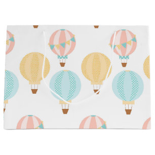 Grand Sac Cadeau Beaux ballons de bébé