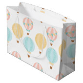 Grand Sac Cadeau Beaux ballons de bébé (Dos Angle)