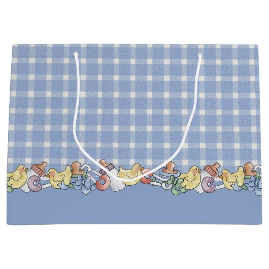 Grand Sac Cadeau Bébé (Devant)