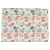 Grand Sac Cadeau Bébé dragons volants (Dos)