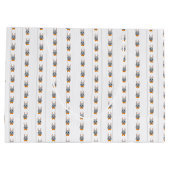 Grand Sac Cadeau Bébé Garçon Orange Donkey (Dos)