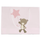 Grand Sac Cadeau Bébé mignon ours en peluche (Dos)