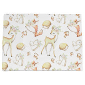 Grand Sac Cadeau Bébés de forêt de région boisée (Devant)