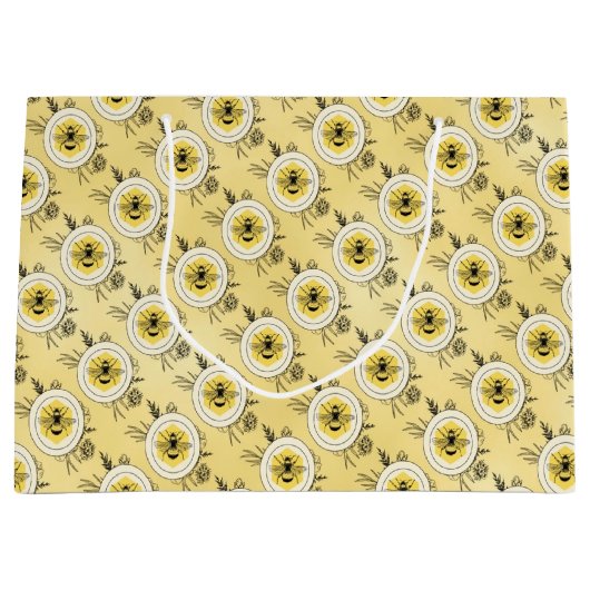 Grand Sac Cadeau Bee (Devant)