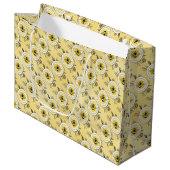 Grand Sac Cadeau Bee (Devant Angle)