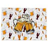 Grand Sac Cadeau Beer Mugs Gift Bag (Dos)