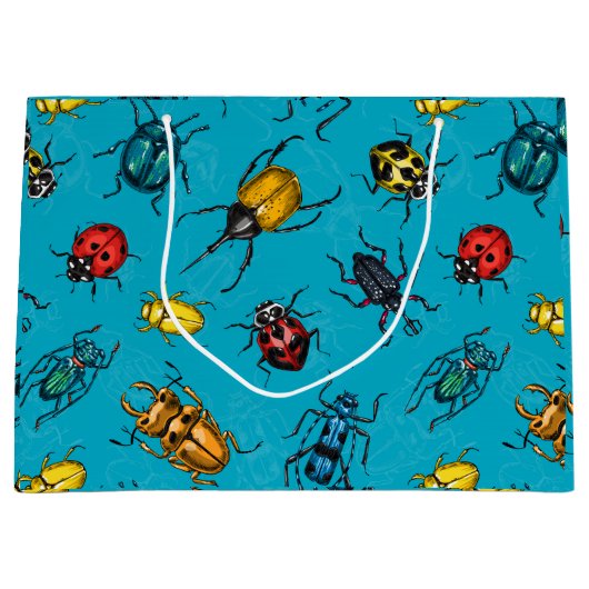 Grand Sac Cadeau Beetles (Devant)