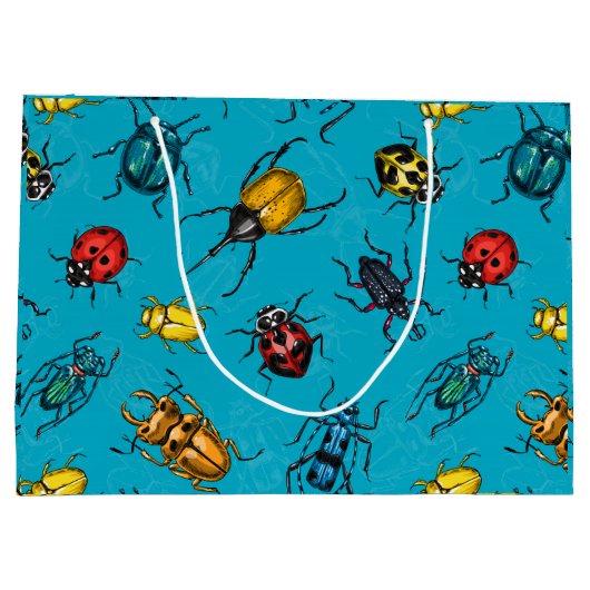 Grand Sac Cadeau Beetles (Dos)