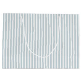 Grand Sac Cadeau Bel éléphant de bleu de bébé (Dos)