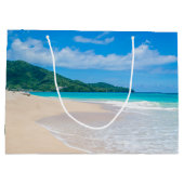 Grand Sac Cadeau Belle destination tropicale Plage Pittoresque Anni (Dos)
