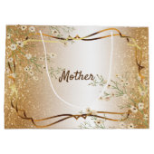 Grand Sac Cadeau Belle fête des mères - Personnaliser (Dos)