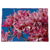 Grand Sac Cadeau Belle Soucoupe rose Magnolia Blossoms (Devant)