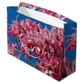 Grand Sac Cadeau Belle Soucoupe rose Magnolia Blossoms (Dos Angle)