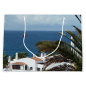 Grand Sac Cadeau Belle vue de mer (Devant)