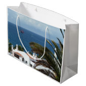 Grand Sac Cadeau Belle vue de mer (Dos Angle)