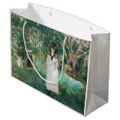 Grand Sac Cadeau Berthe Morisot - La chasse aux papillons (Dos Angle)
