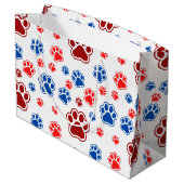 Grand Sac Cadeau Best Dog Mom Ever (Dos Angle)