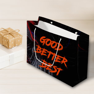 Grand Sac Cadeau Bien Mieux Le Meilleur Ne Le Laissez Jamais Repose