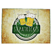 Grand Sac Cadeau Bières de la Saint-Patrick (Dos)