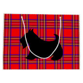 Grand Sac Cadeau Big Scottish Terrier Cadeau de Noël (Dos)