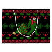 Grand Sac Cadeau Bigfoot on genou (Dos)