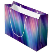 Grand Sac Cadeau bijoux en étoile mixte : (Devant Angle)