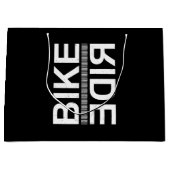 Grand Sac Cadeau Bike Rider (Devant)