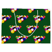 Grand Sac Cadeau Billard Balls (Dos)