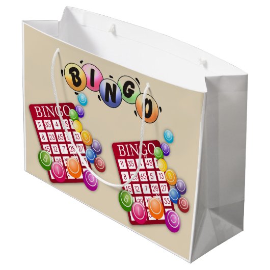 Grand Sac Cadeau Bingo Fun (Dos Angle)
