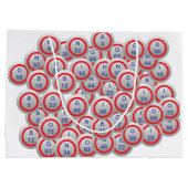 Grand Sac Cadeau Bingo-test chanceux d'image multi de gagnant de (Dos)