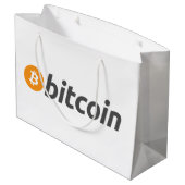 Grand Sac Cadeau Bitcoin Btc Original (Dos Angle)