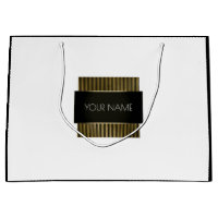 Black White Gold Minimal Marque de luxe de luxe