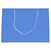 Grand Sac Cadeau Bleu Barbeau (Devant)