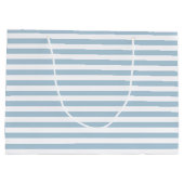 Grand Sac Cadeau Bleu blanc (Dos)