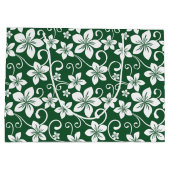 GRAND SAC CADEAU BLEU HAWAII (VERT FORESTIER) (Dos)