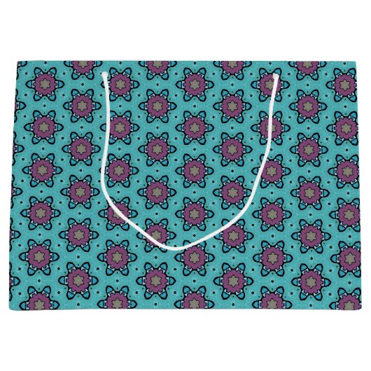 Grand Sac Cadeau Bleu PP 118 (Devant)
