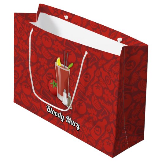 Grand Sac Cadeau Bloody Mary (Devant Angle)