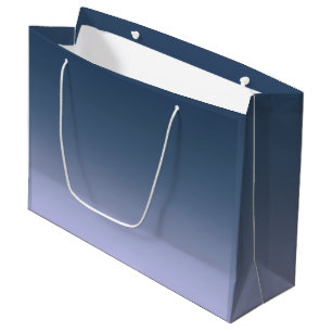 Grand Sac Cadeau Blue-pink ombre