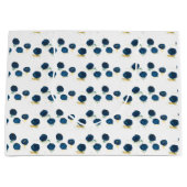 Grand Sac Cadeau Blueberries fête d'anniversaire Blueberry fruit ét (Devant)