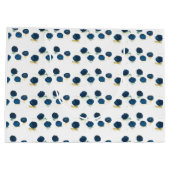 Grand Sac Cadeau Blueberries fête d'anniversaire Blueberry fruit ét (Dos)