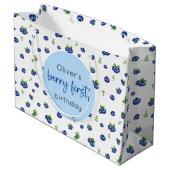 Grand Sac Cadeau Blueberry 1er Anniversaire Berry First Large Cadea (Dos Angle)
