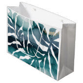 Grand Sac Cadeau Boho Botanique Kelp Plante Aquarelle Matisse (Devant Angle)