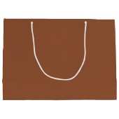 Grand Sac Cadeau Boho Été Brown Terracotta Branché Joyeux Anniversa (Dos)